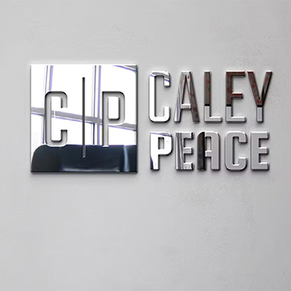 Reception Sign Mirror Finish