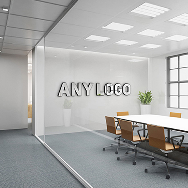 Reception Sign Mirror Finish